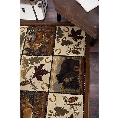 KHL Rugs Portrait Wildlife Area Rug