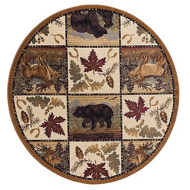 KHL Rugs Portrait Wildlife Area Rug