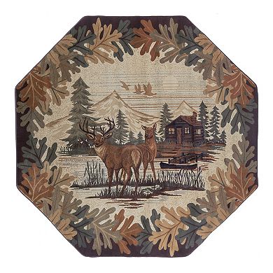 KHL Rugs Oak Deer Lodge Area Rug