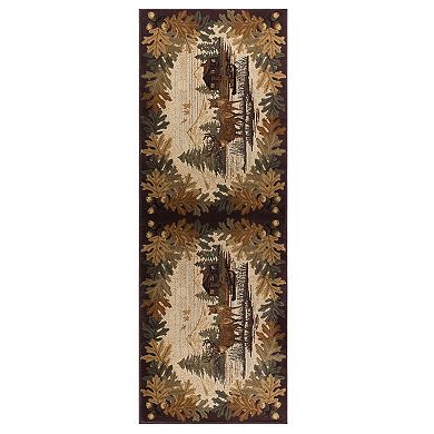 KHL Rugs Oak Deer Lodge Area Rug