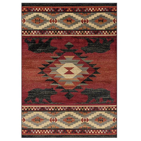 KHL Rugs Diamond Deer Lodge Area Rug