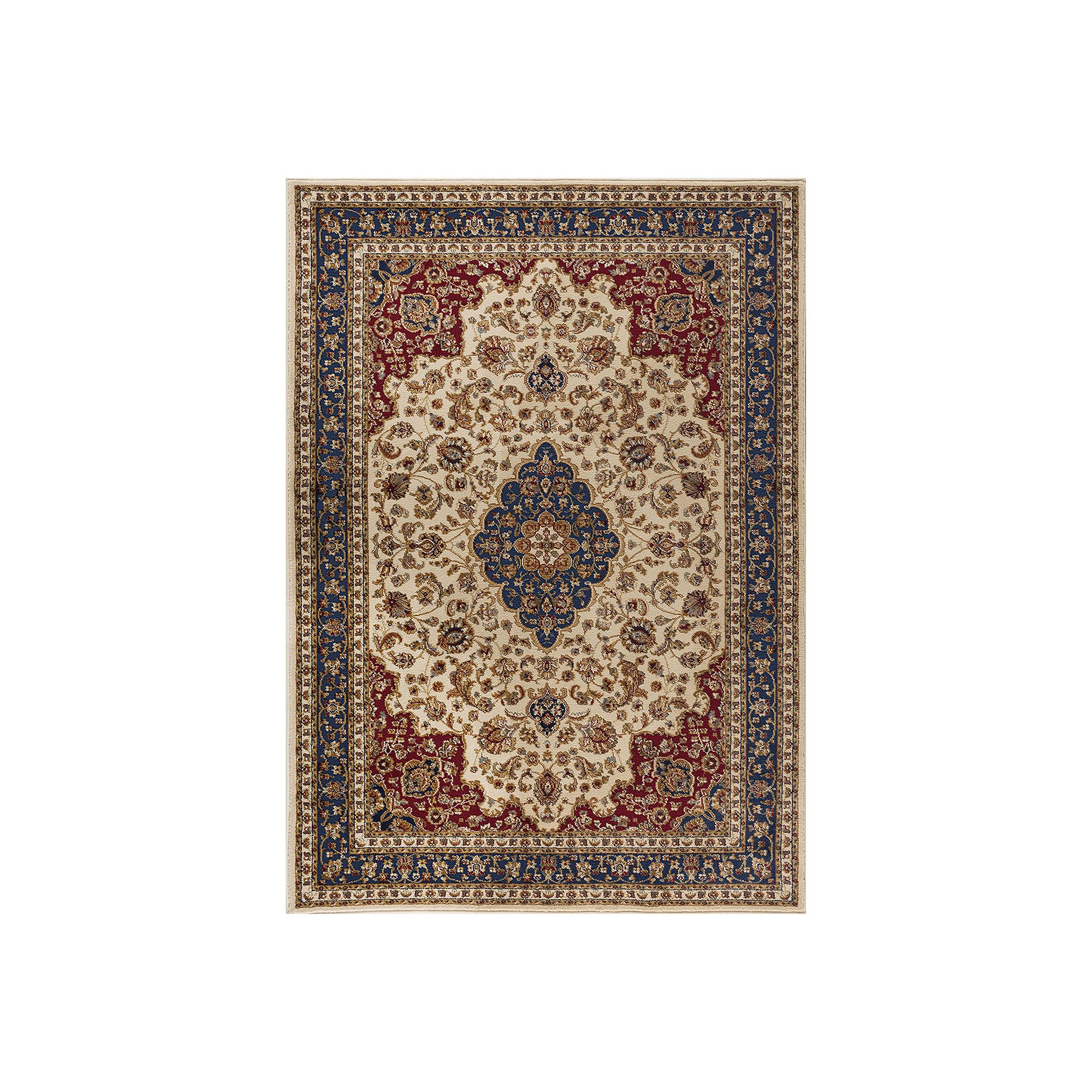 KHL Rugs Kirsten Traditional Area Rug, Ivory