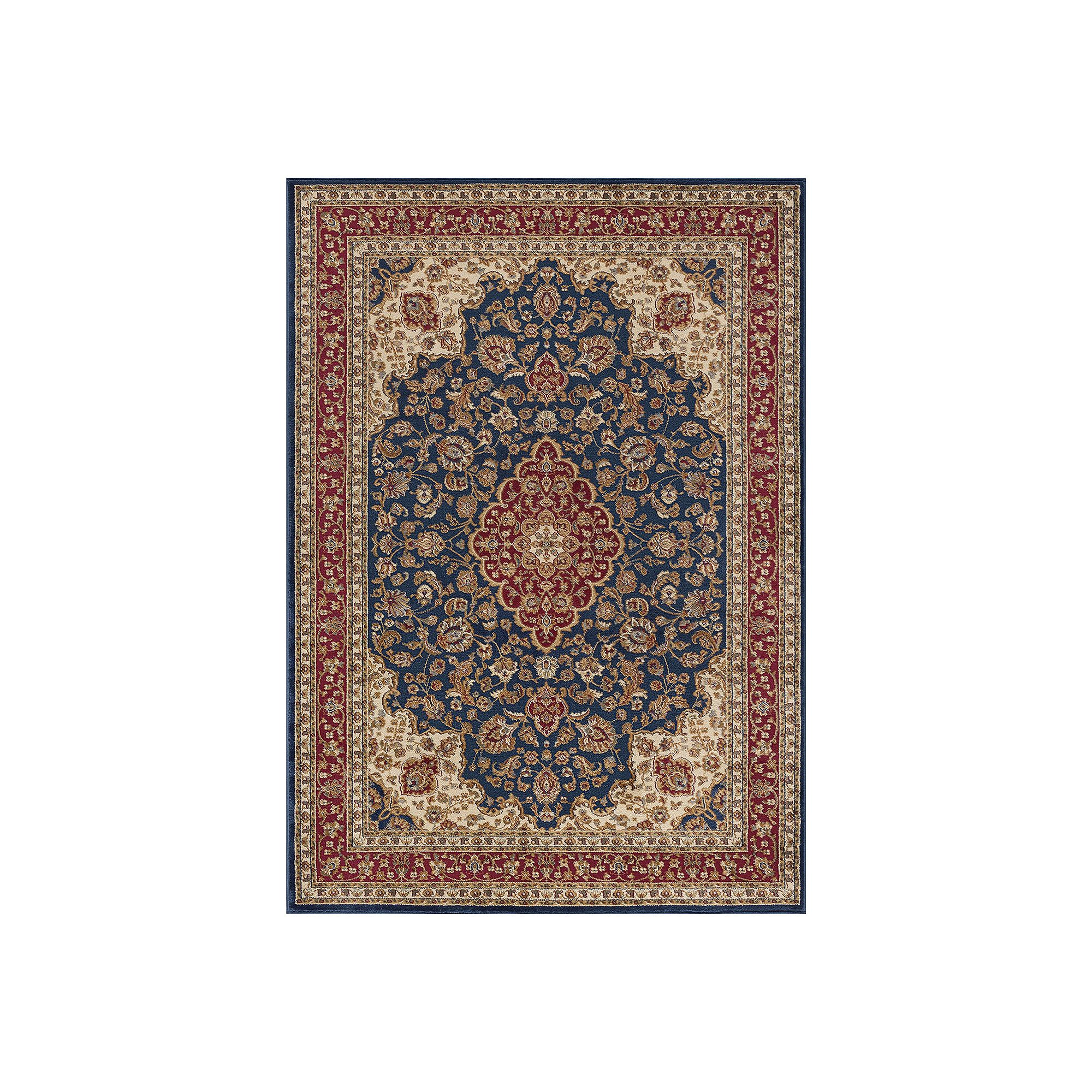 KHL Rugs Kirsten Traditional Area Rug, Blue