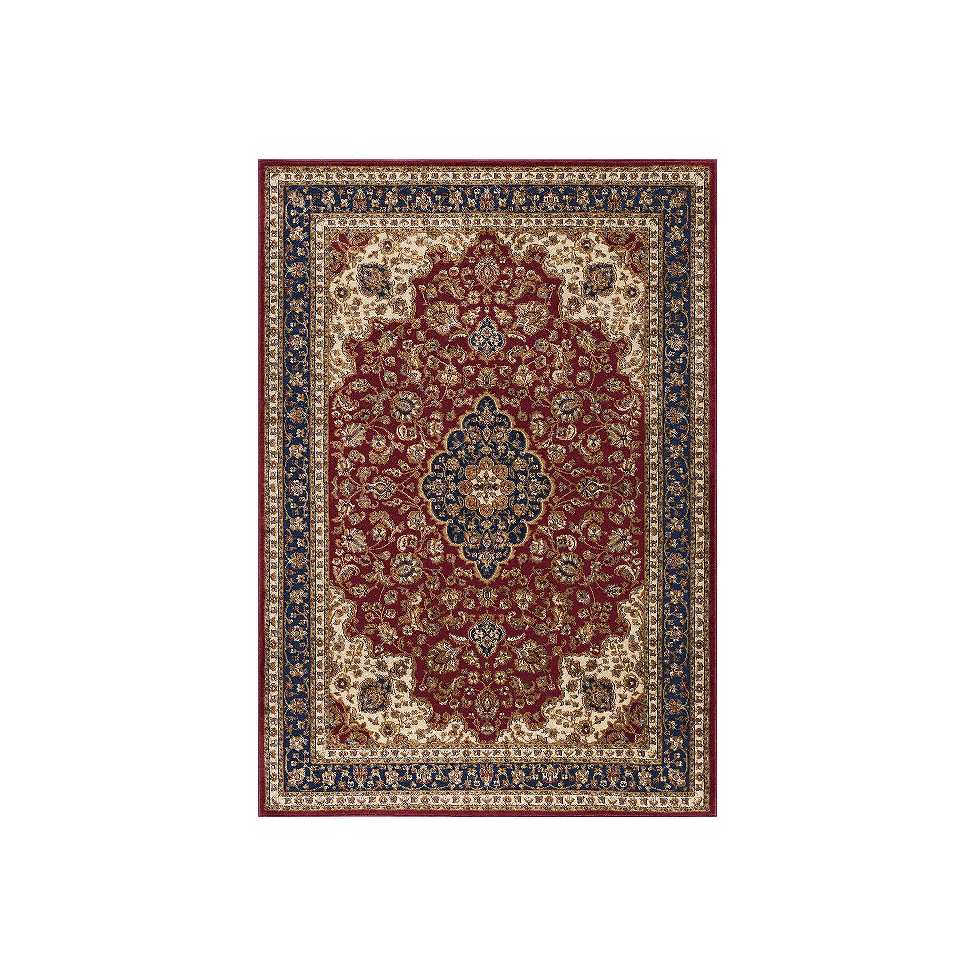 KHL Rugs Kirsten Traditional Area Rug, Red