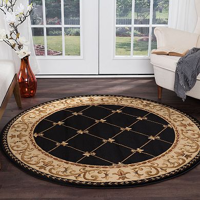 KHL Rugs Orleans Border Area Rug