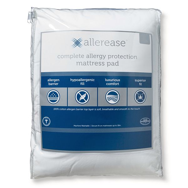 AllerEase Allergy Protection Mattress Pad