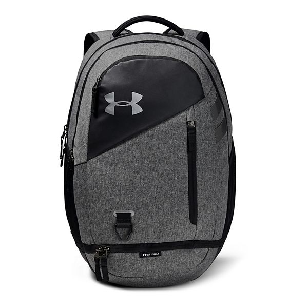 Under Armour Adult Hustle Sport Backpack , Black (001)/Silver ,  One Size Fits All : Under Armour: Clothing, Shoes & Jewelry