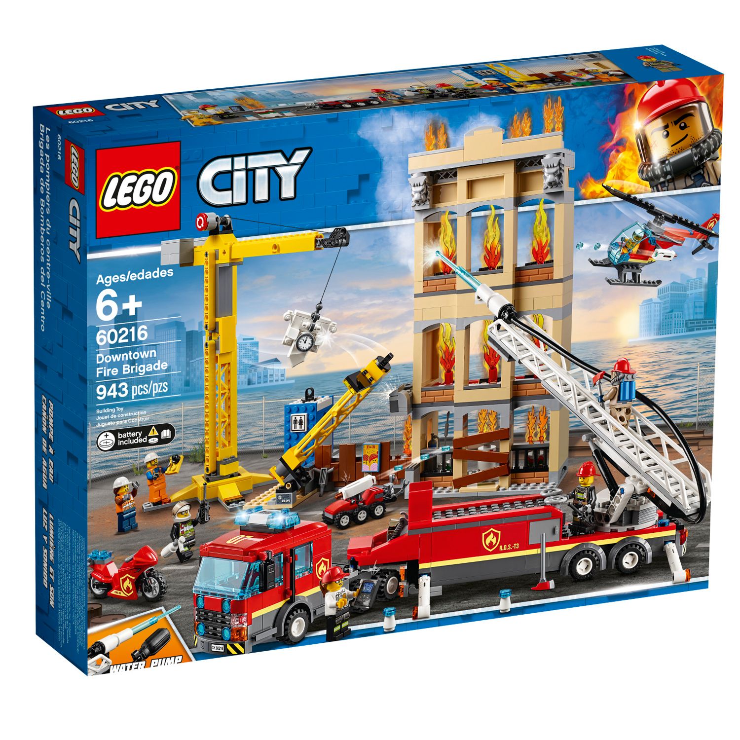 fire station lego set