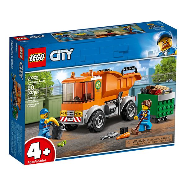 nøgen med uret stå LEGO City Garbage Truck 60220 LEGO Toy