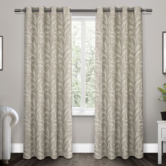 Exclusive Home 2-pack Kilberry Woven Blackout Window Curtains