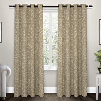 Exclusive Home 2-pack Kilberry Woven Blackout Window Curtains