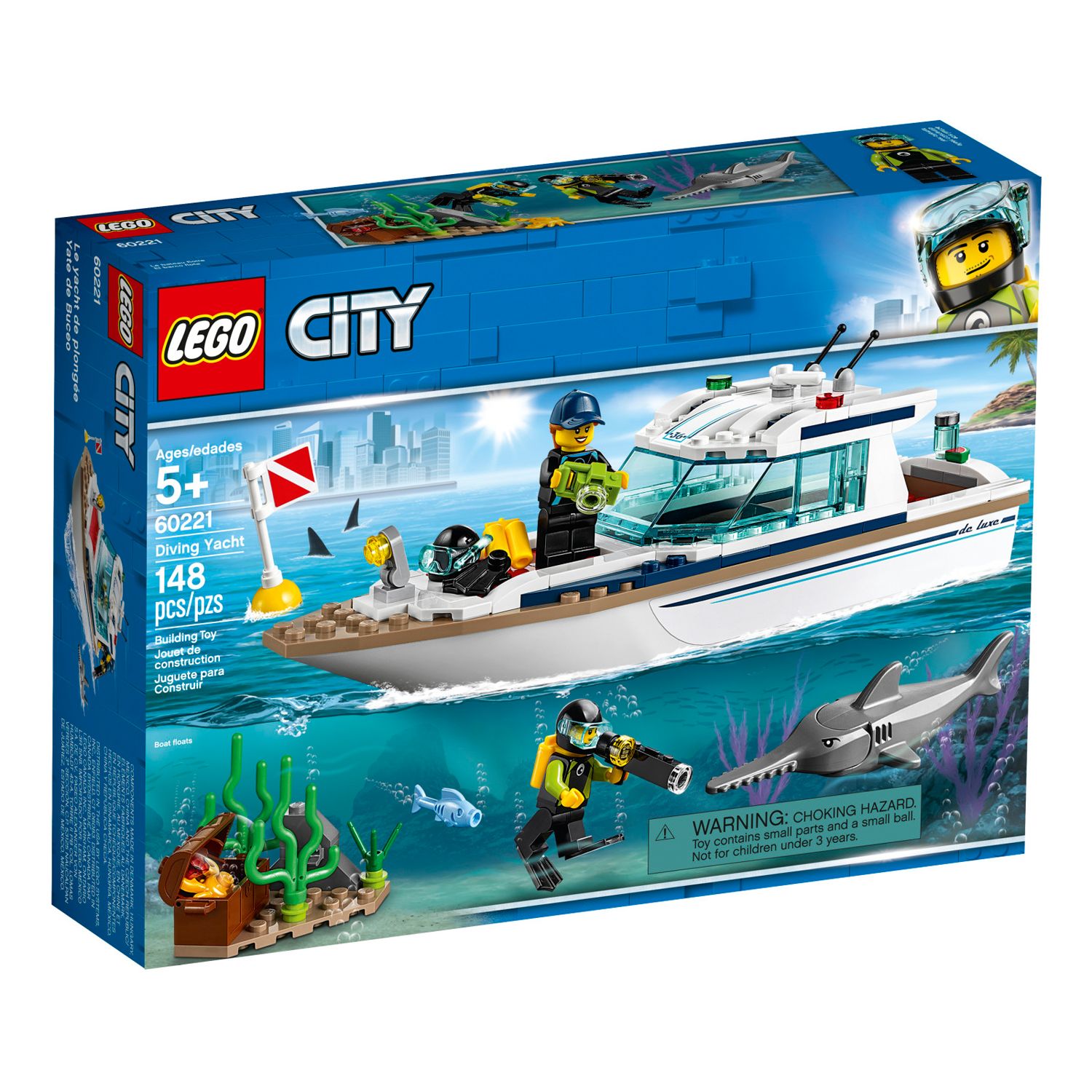 lego city boat