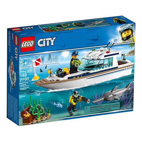 lego city diving yacht 60221