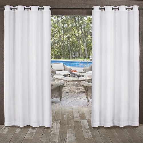 Exclusive Home 2 Pack Miami Indoor Outdoor Textured Window