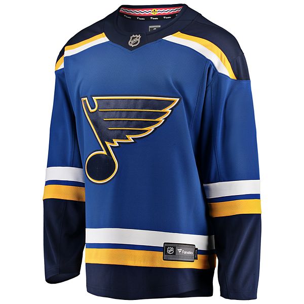 St Louis Blues NHL Baseball Style Jersey Shirt Mens Adult Size Large