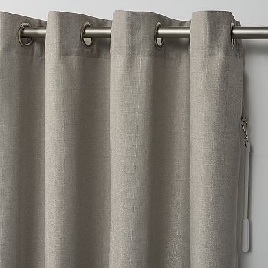 Exclusive Home Loha Patio Grommet Top Window Curtain