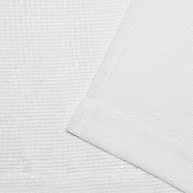 Exclusive Home 2-pack Miami Indoor/Outdoor Textured Tab Top Window Curtains