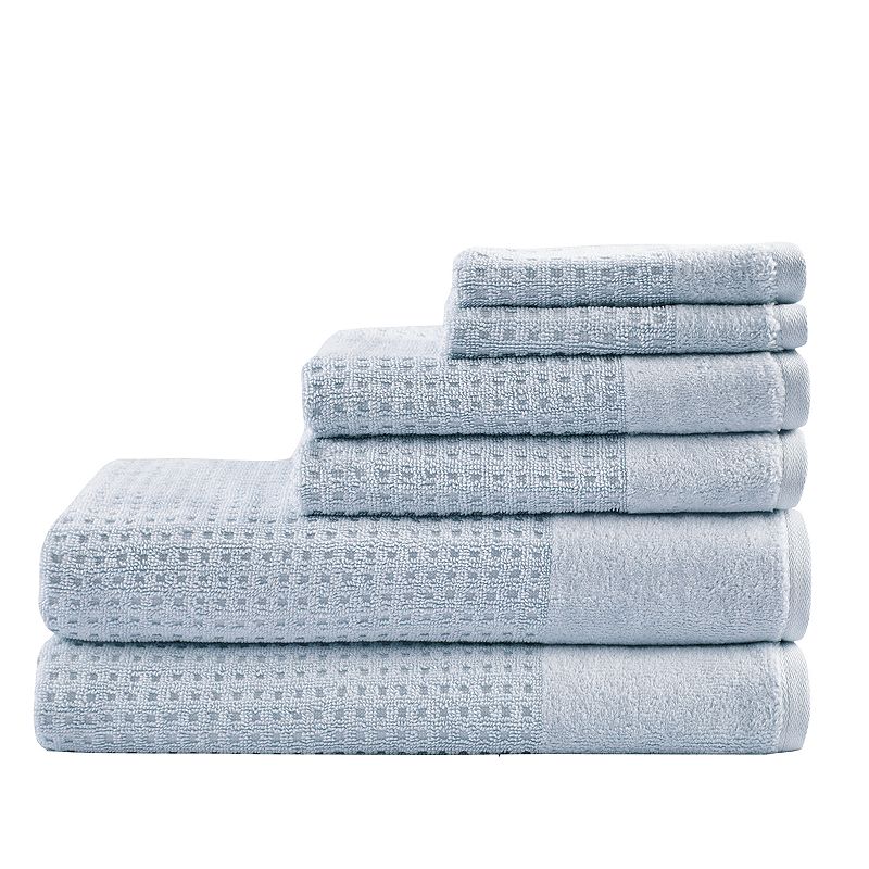 Nurture Sustainable Antimicrobial 6 Piece Towel Set White