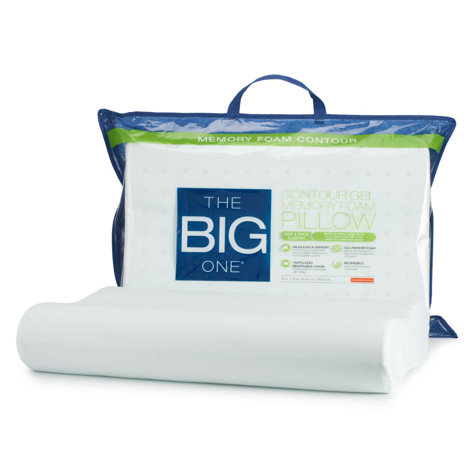 The Big One® Contour Gel Memory Foam Pillow