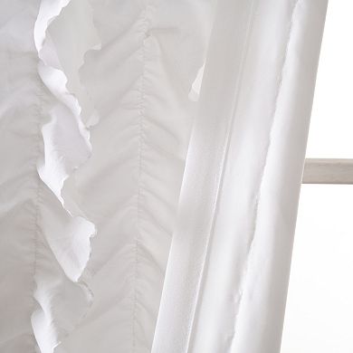 Lush Decor 2-pack Sophia Ruffle Window Curtains