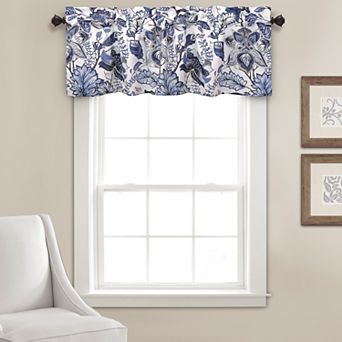 Lush Decor Cynthia Jacobean Room Darkening Valance