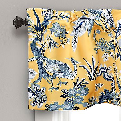 Lush Decor Dolores Room Darkening Valance