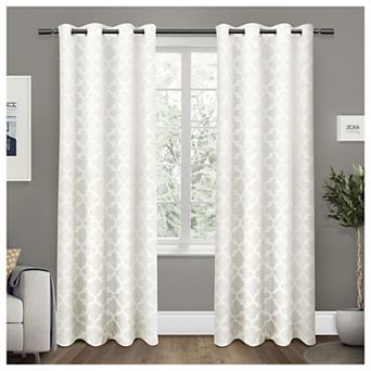 Exclusive Home 2-pack Cartago Insulated Woven Room Darkening Window Curtains
