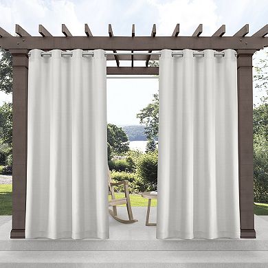 Exclusive Home 2-pack Delano Indoor/Outdoor Window Curtain