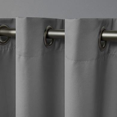 Exclusive Home 2-pack Academy Total Blackout Window Curtains