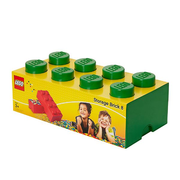 Kort geleden Verniel Verfrissend LEGO Storage Brick 8 - Green