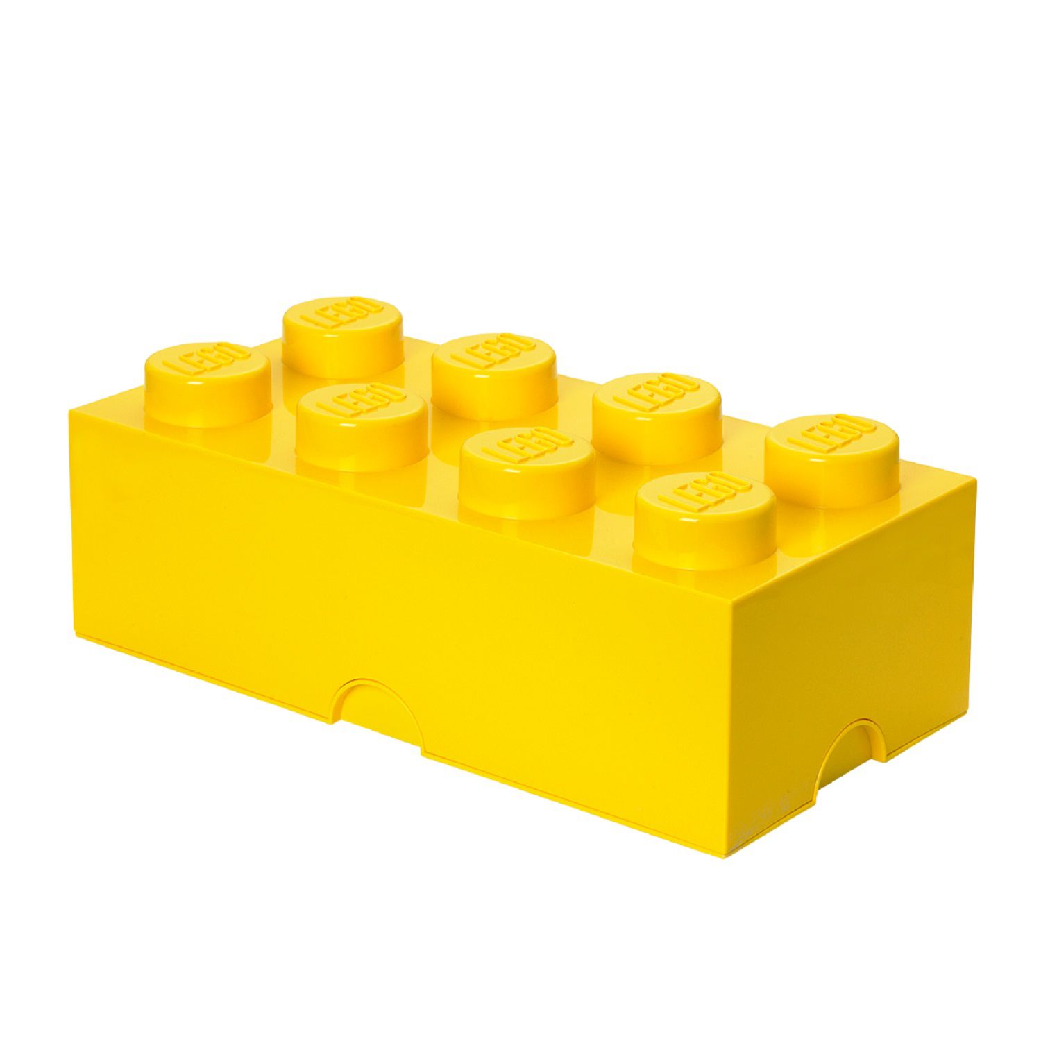 white lego storage brick