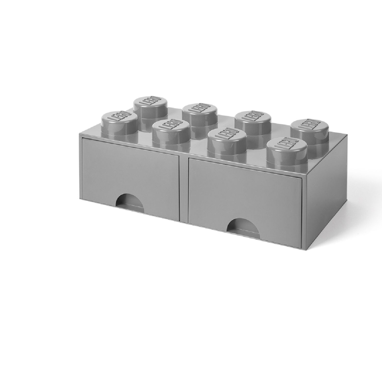 white lego storage brick