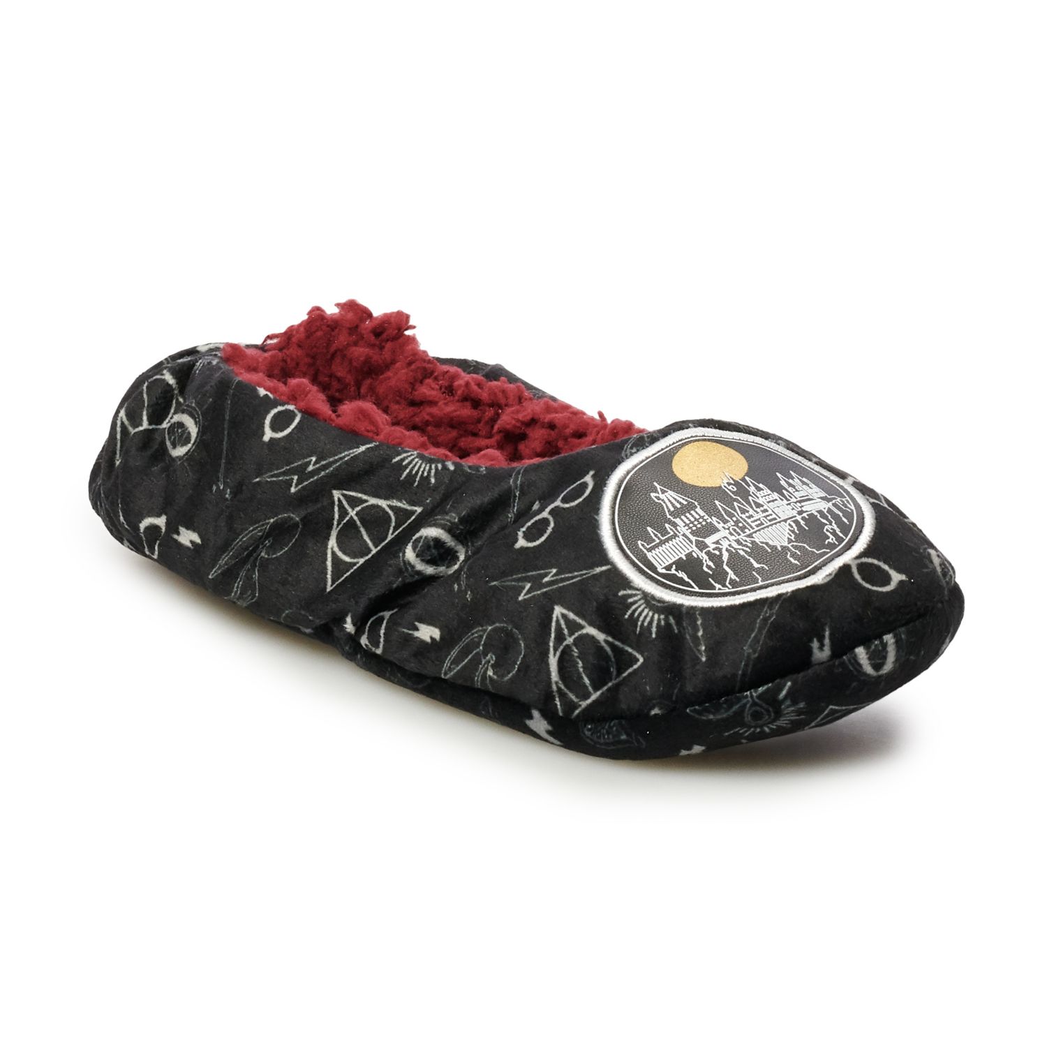 harry potter hogwarts slippers