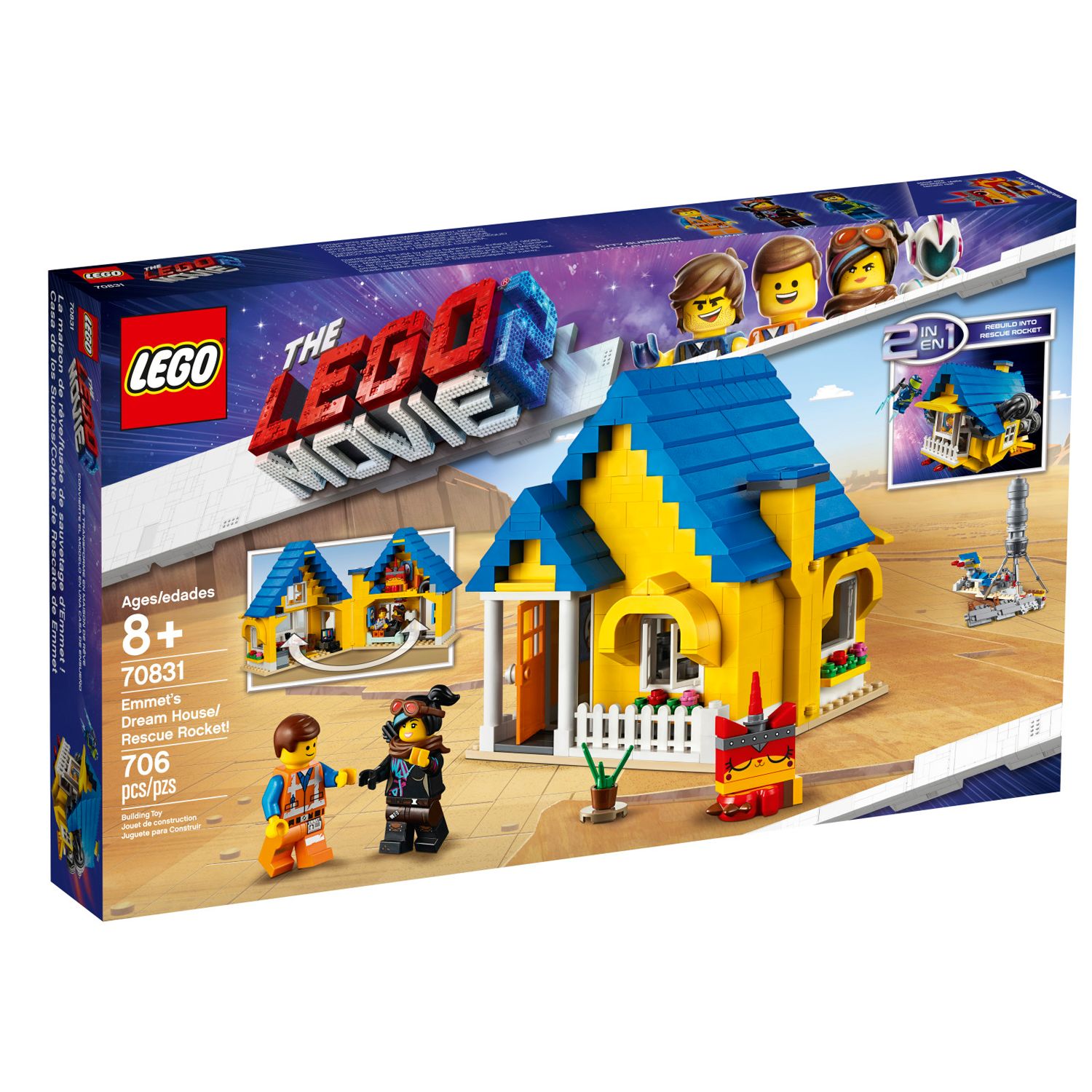 lego movie 2 emmet dream house