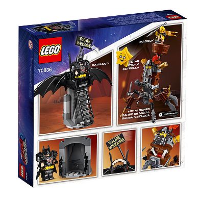 LEGO MOVIE 2 Battle-Ready Batman and MetalBeard 70836