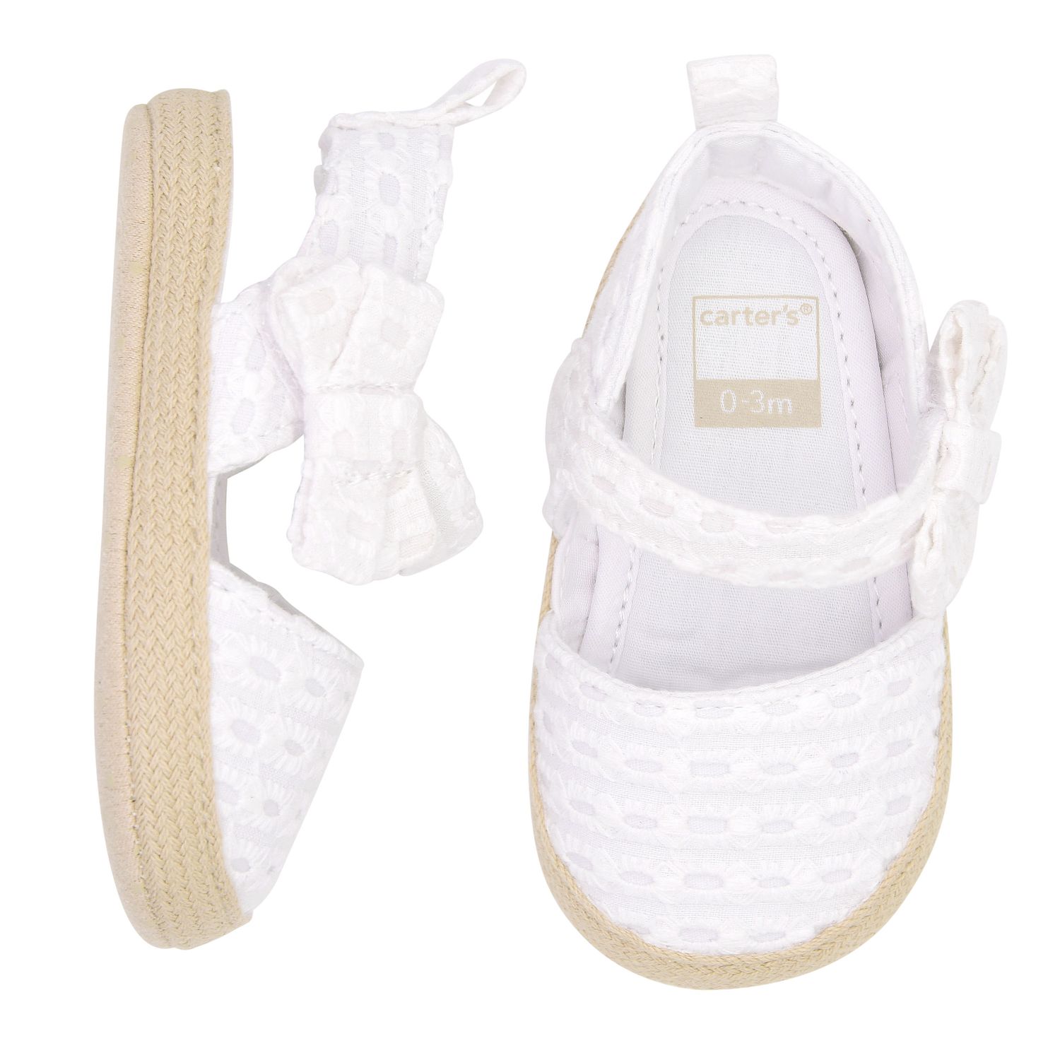 carters newborn girl shoes