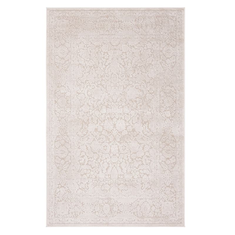 Safavieh Reflection Brooke Rug, White, 5X7.5 Ft