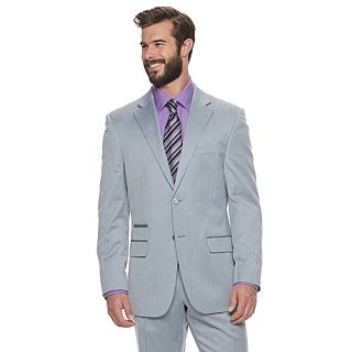 Men's Steve Harvey Tailored-Fit Textured Suit Separates