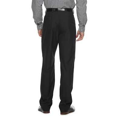 Men's Steve Harvey Solid Textured Pleated Suit Pants