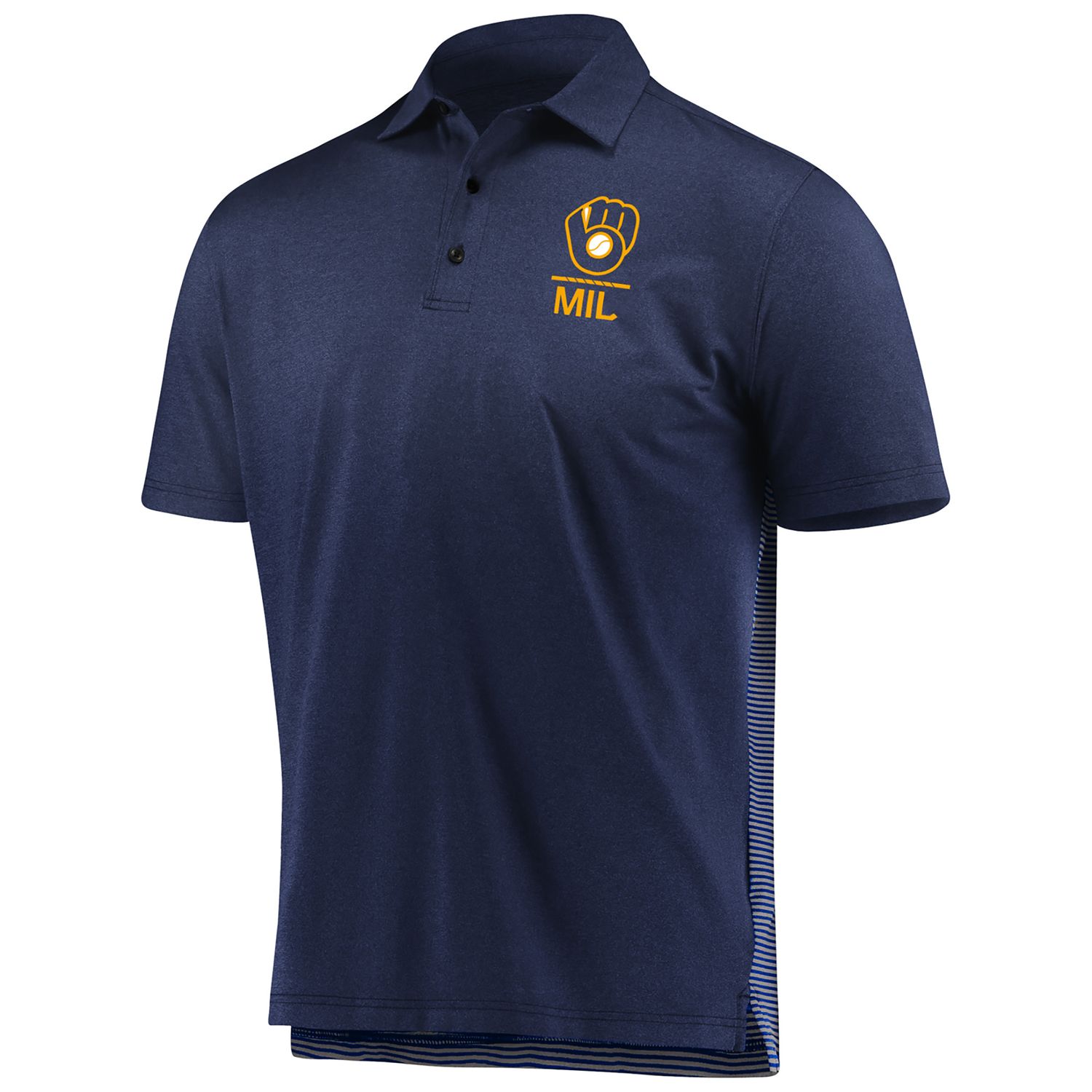 Men's Under Armour Milwaukee Brewers Polo