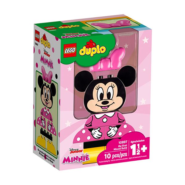 Disney S Minnie Mouse Lego Duplo Disney My First Minnie Build 107