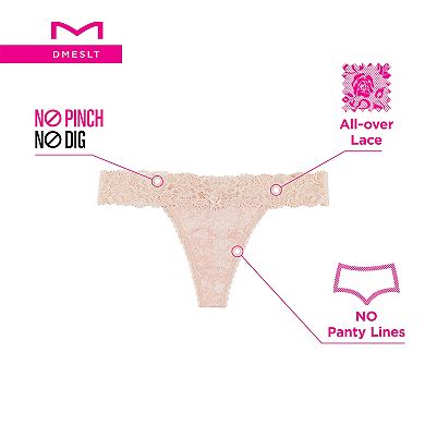 Maidenform All-Over Lace Thong Panty DMESLT