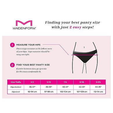 Maidenform All-Over Lace Thong Panty DMESLT