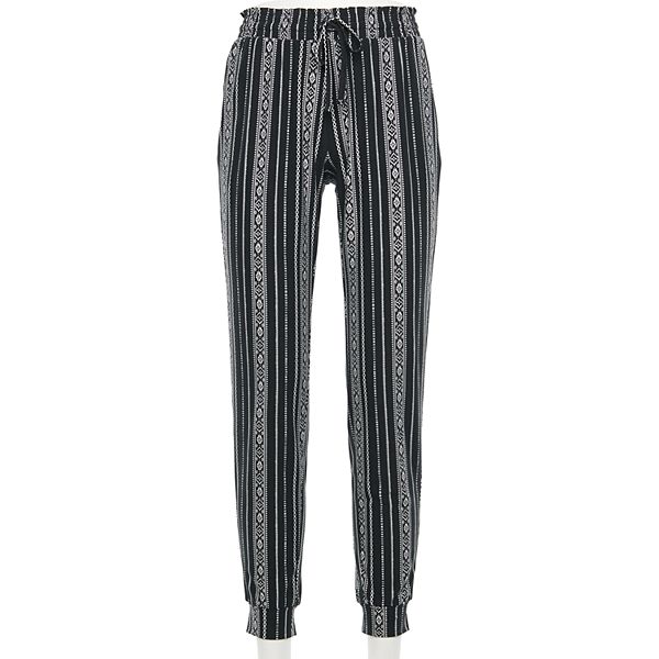 juniors mudd printed joggers