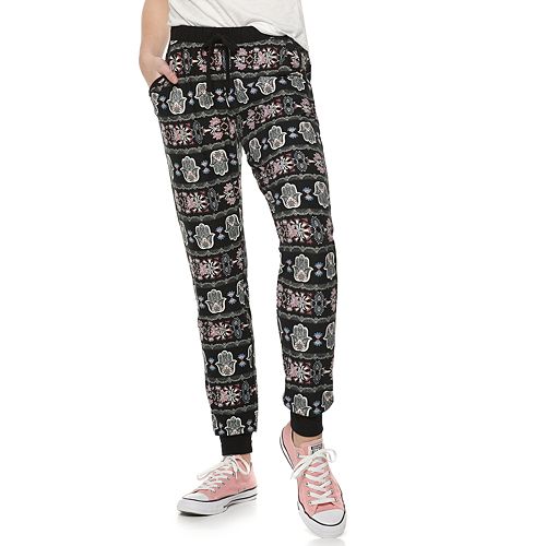 Juniors' Mudd® Printed Joggers