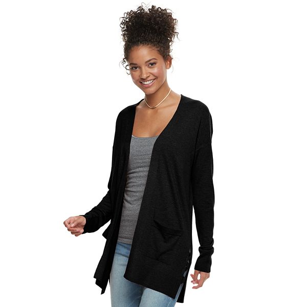 Kohls black shop cardigan