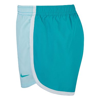 Girls 4-6x Nike Colorblock Dolphin-Hem Running Shorts