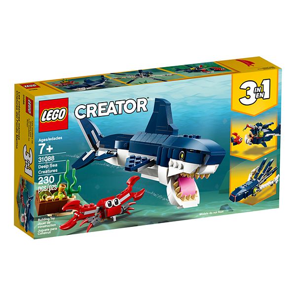 At forurene ekko modstå LEGO Creator Deep Sea Creatures 31088 LEGO Toy