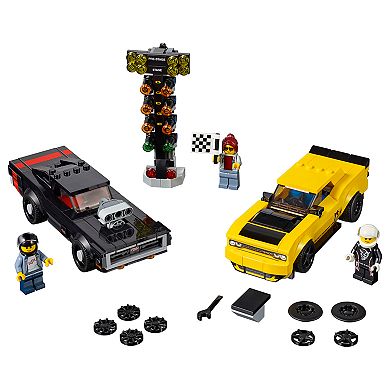 LEGO Speed Champions 2018 Dodge Challenger SRT Demon and 1970 Dodge Charger R/T 75893
