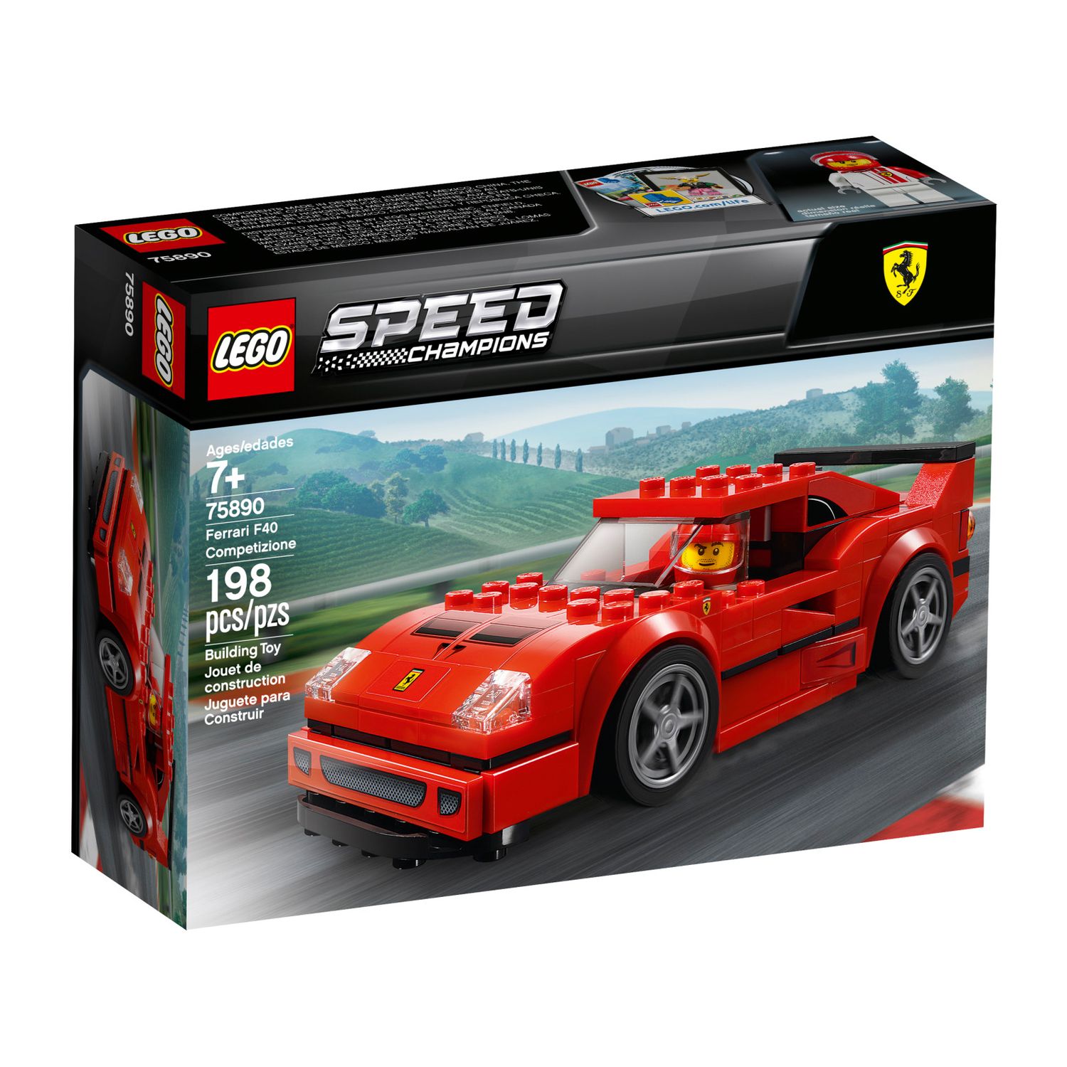 lego ferrari f40 speed champions